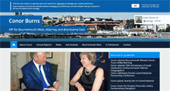 Desktop Screenshot of conorburns.com