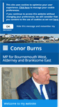Mobile Screenshot of conorburns.com